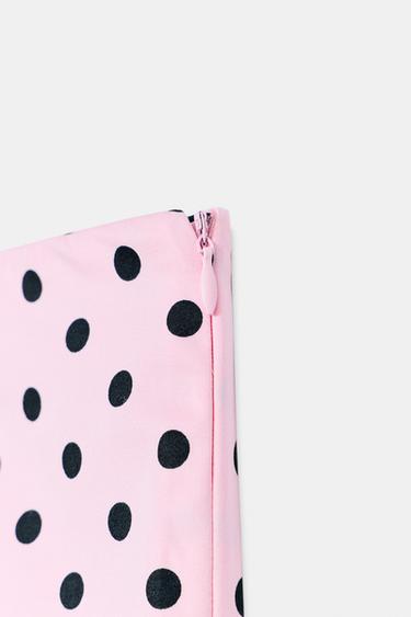POLKA DOT CAPRI TROUSERS - Light pink by Zara - Image 7