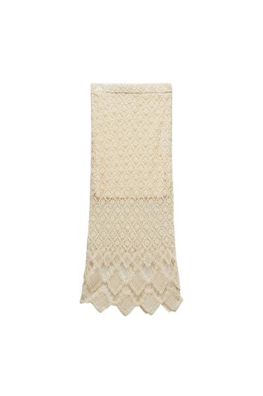 STRAIGHT CROCHET SKIRT