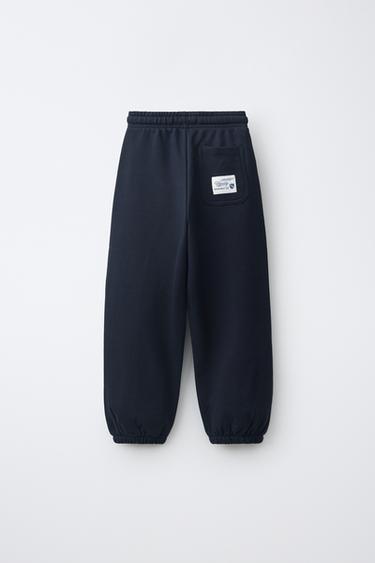 VARSITY FLEECE JOGGER PANTS — Dark navy 2