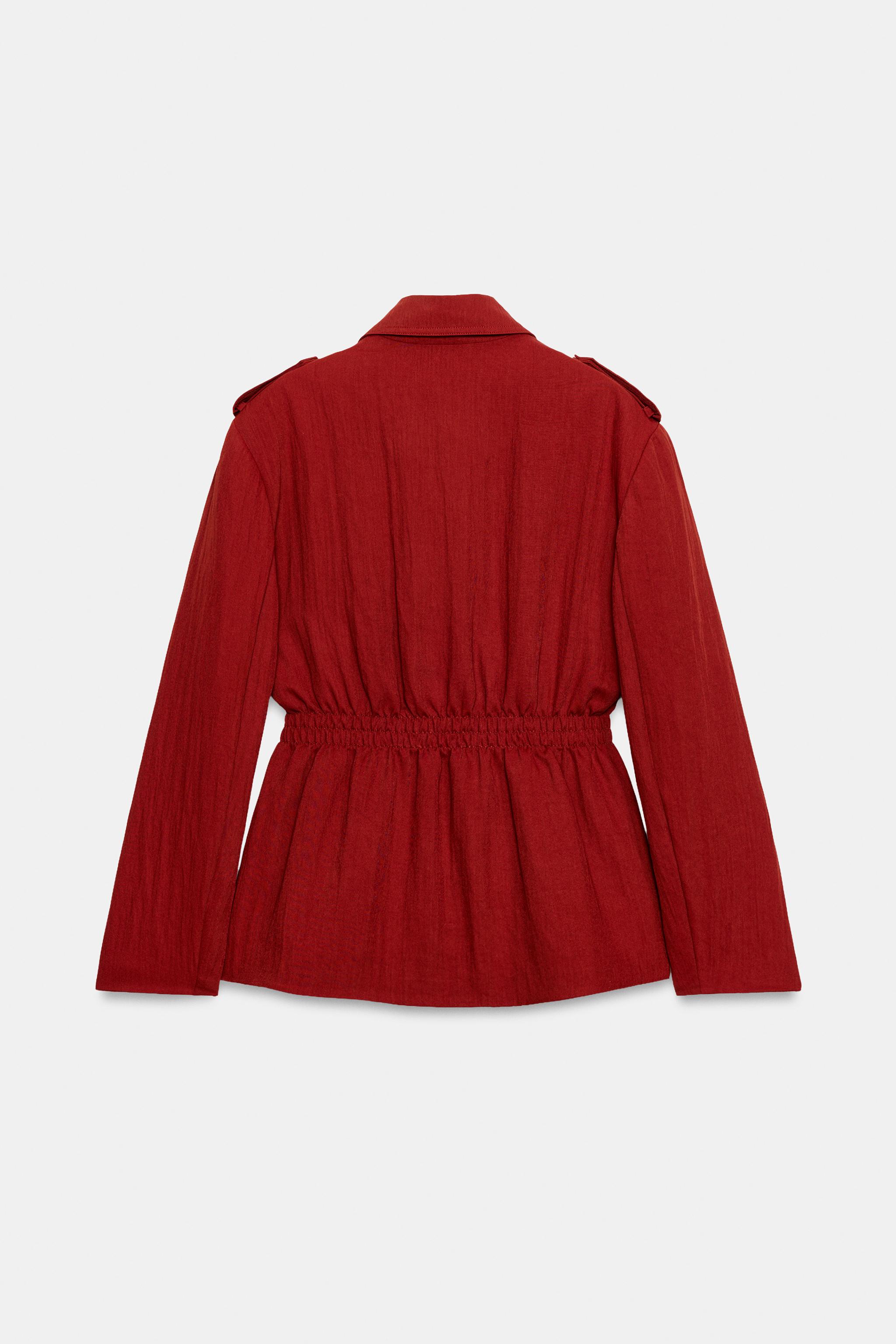 VESTE SAFARI AVEC ÉPAULETTES