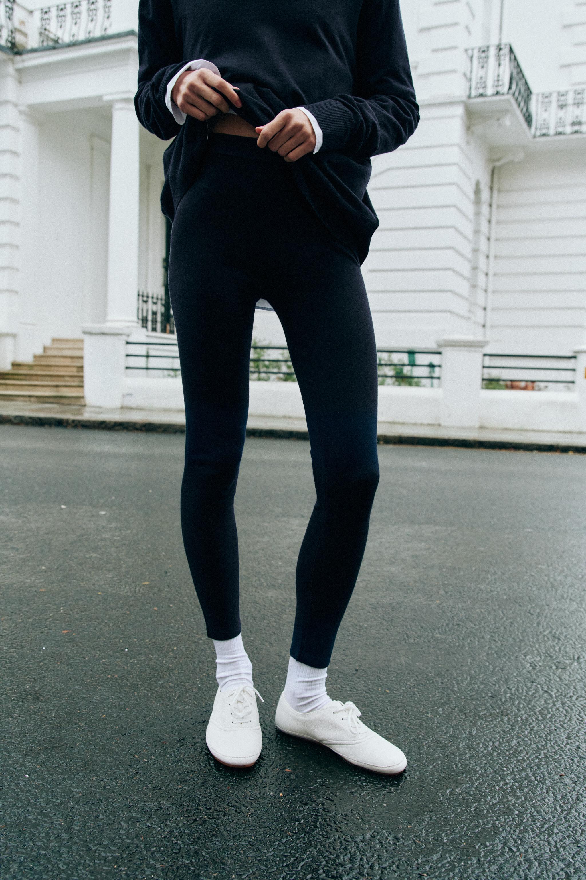 Knit Leggings by Zara