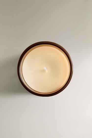 (150 G) CÈDRE ÉPICÉ SCENTED CANDLE - Dark beige by Zara - Image 3