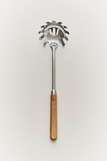 OAK AND STEEL PASTA SPOON - Light brown by Zara