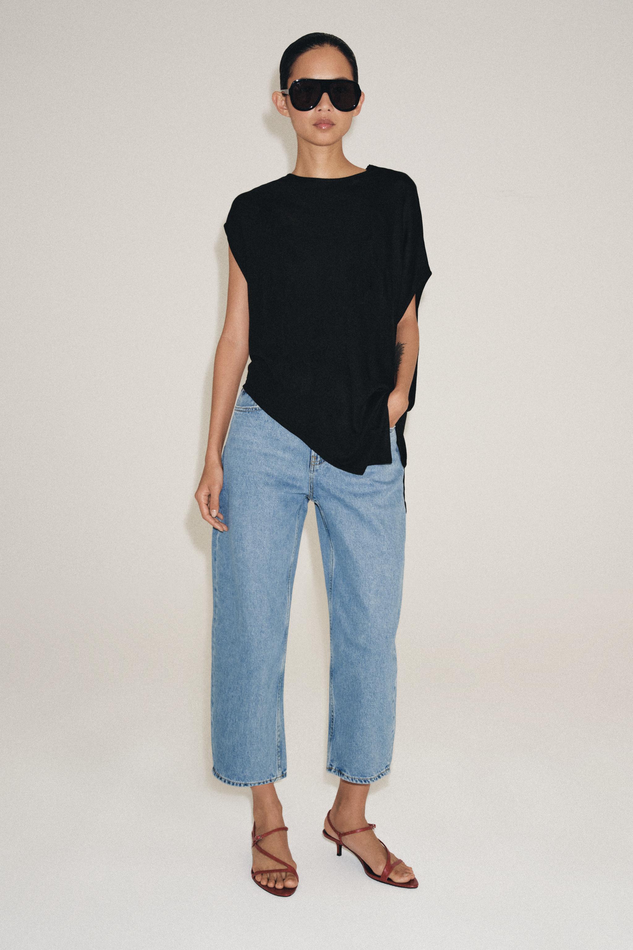 ASYMMETRIC KNIT TOP