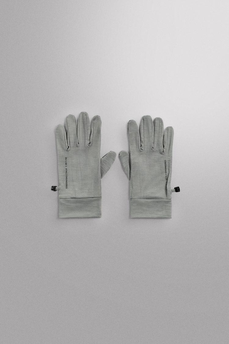 ZARA WOOL BLEND RUNNING GLOVES