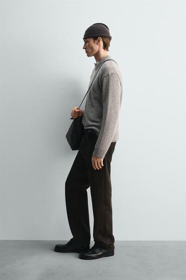 WOOL BLEND JUMPER LIMITED EDITION - Beige marl by Zara - Image 3