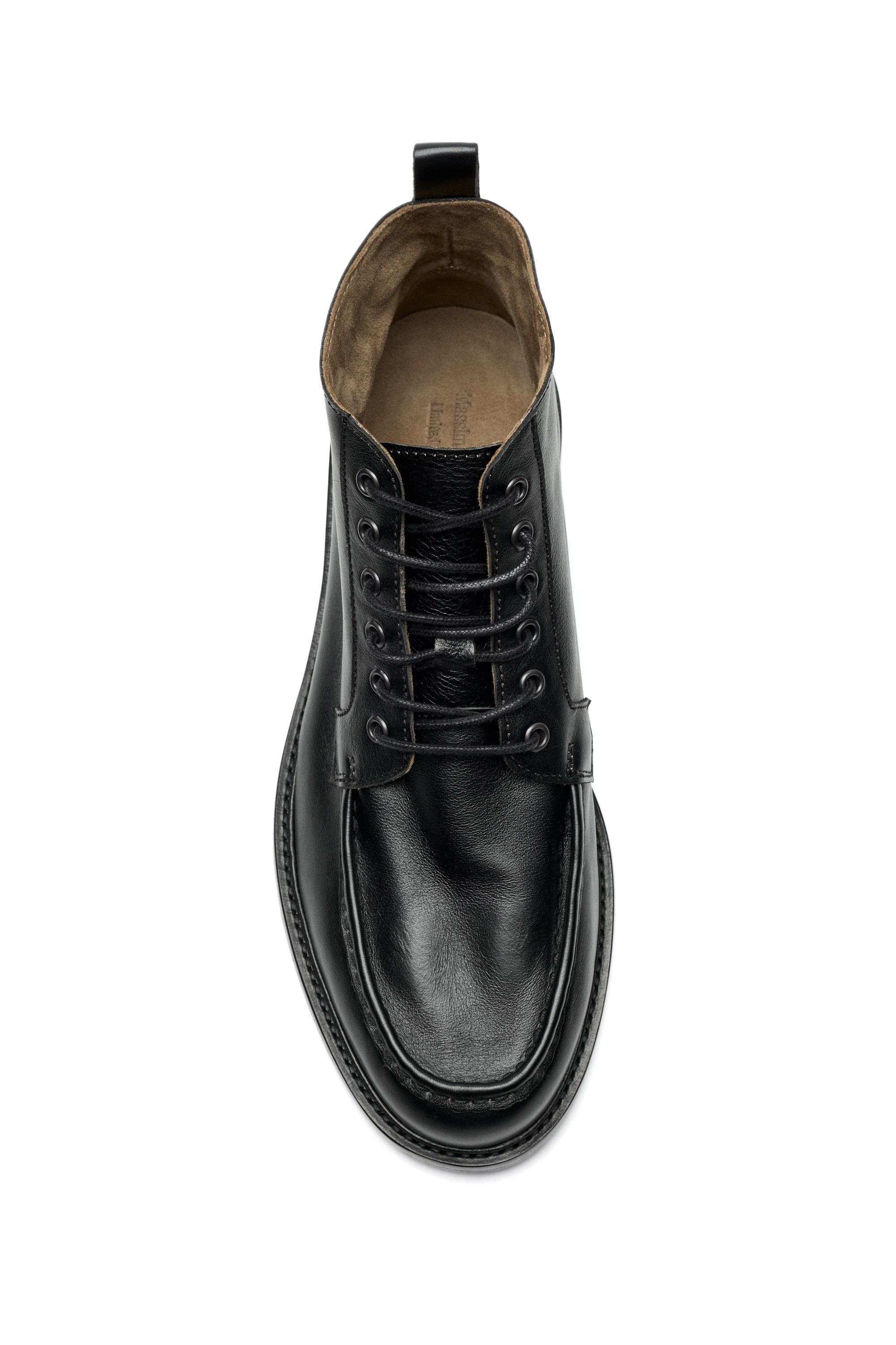 Soft leather lace-up ankle boot - LIMITED EDITION