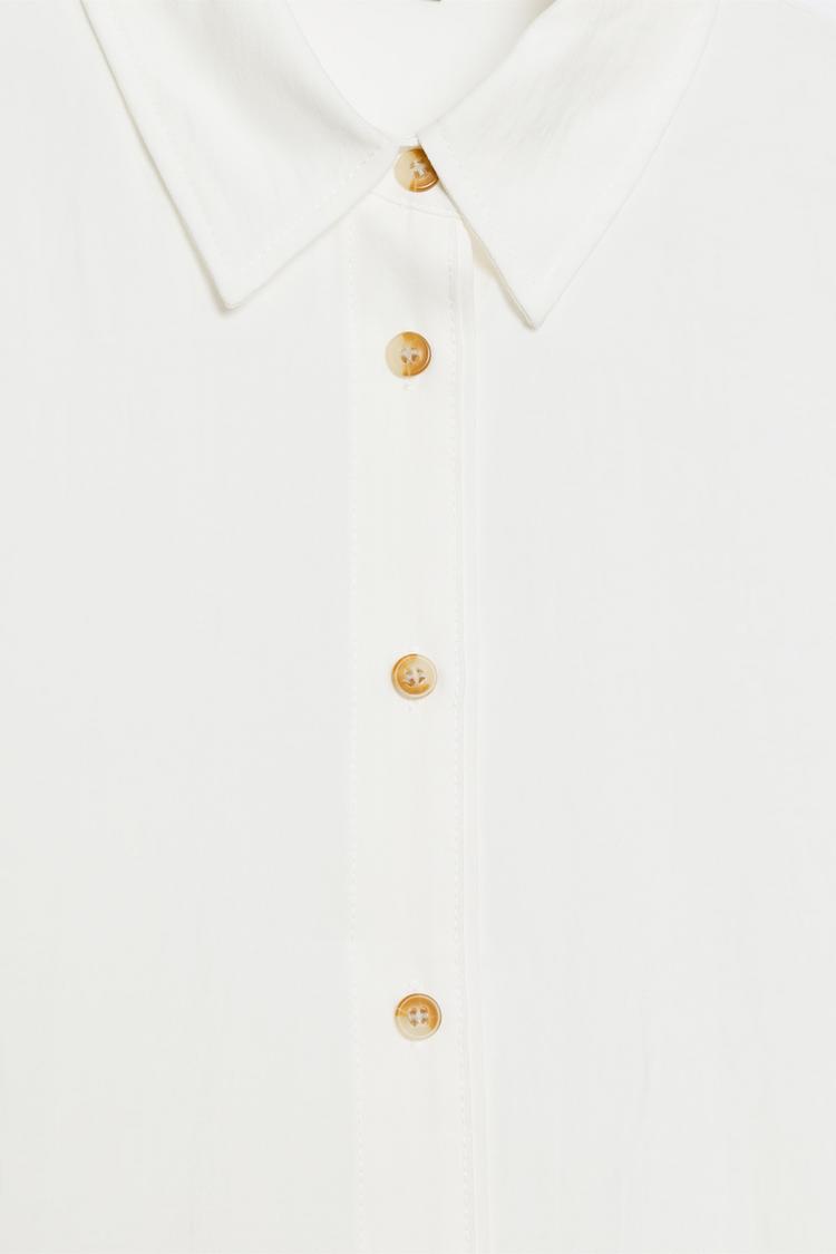 Camisa corta de mangas anchas 8