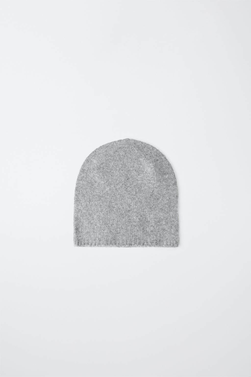 SHIMMER KNIT BEANIE