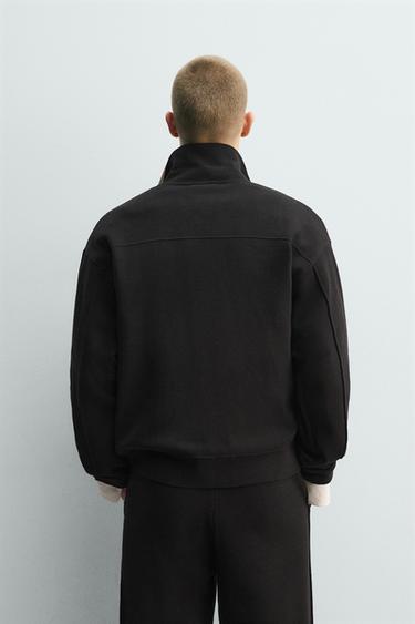 ZIP-UP KNIT CARDIGAN - Black by Zara - Image 2