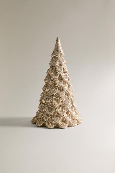 Zara LARGE FIR TREE LIGHT DECORATION - 金黃色