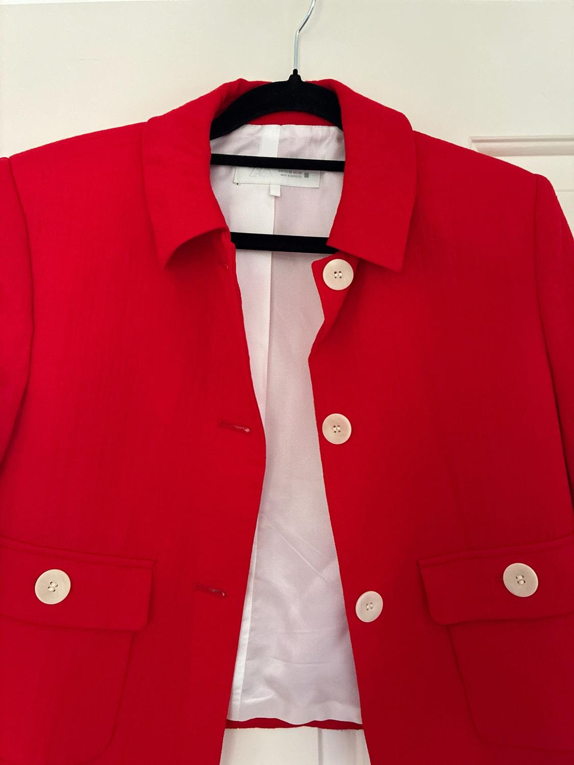 RUSTIC BLAZER WITH PADDED SHOULDERS - Image 2