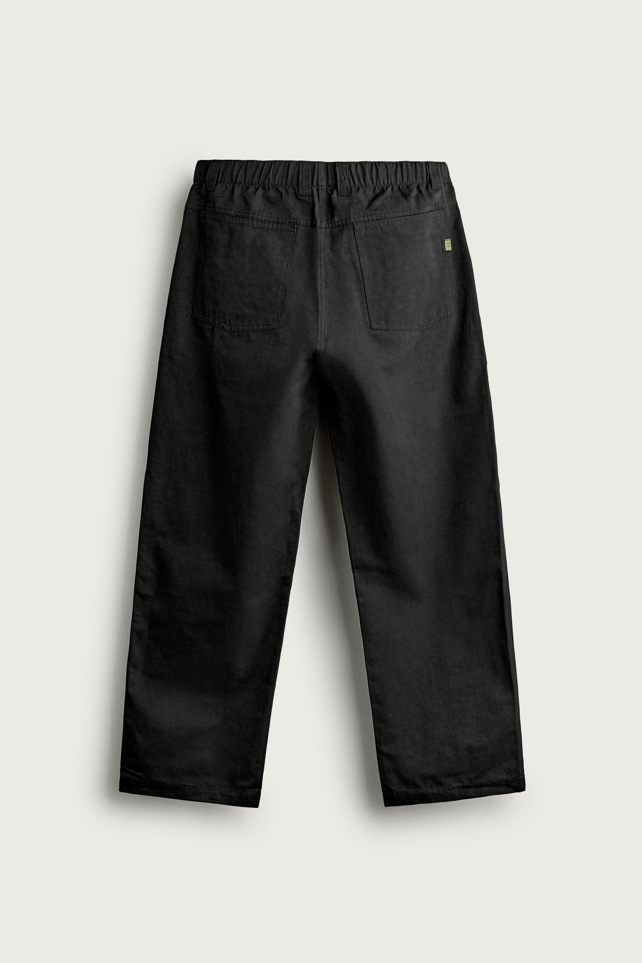 SOFT RELAXED-FIT PANTS