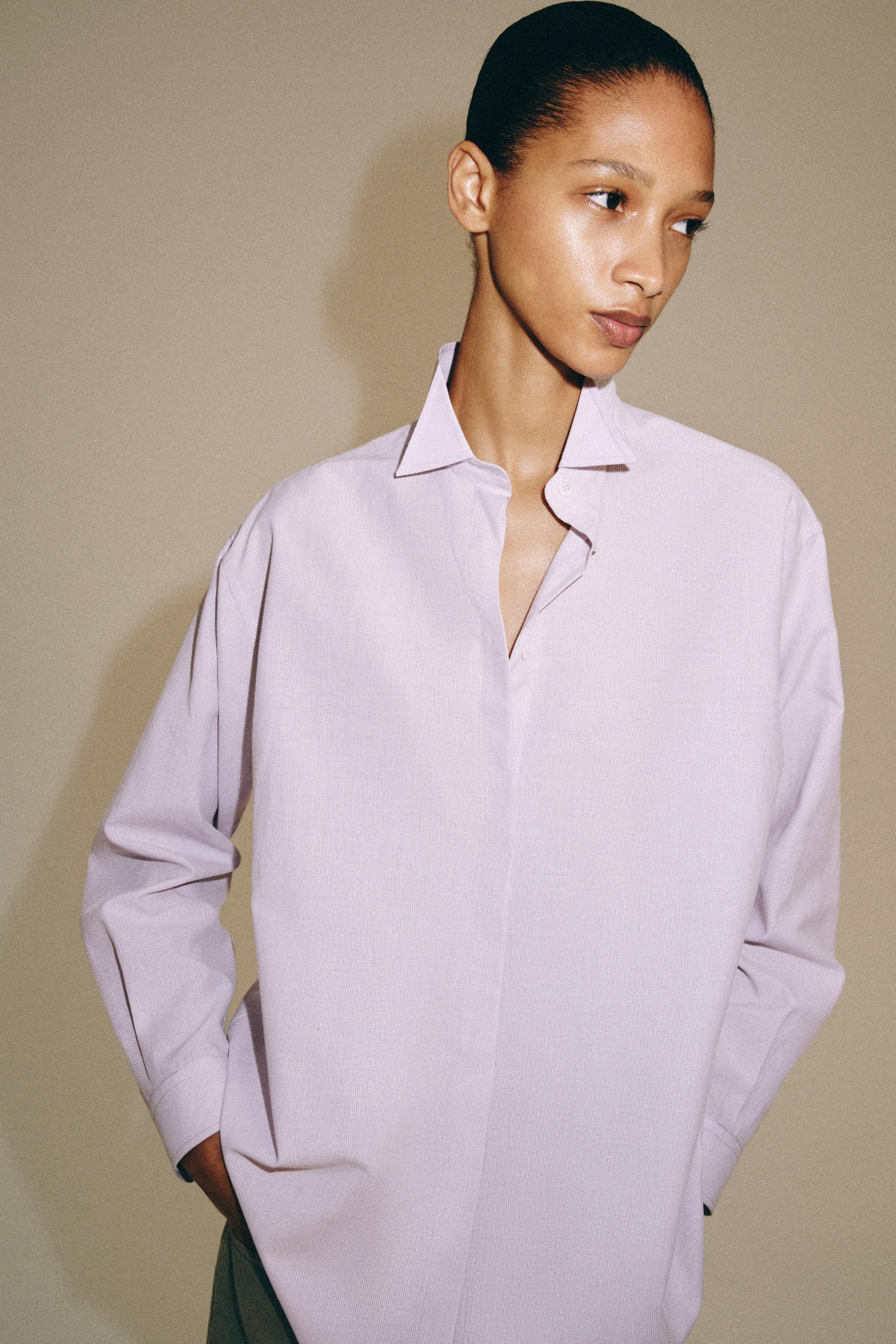 ZW COLLECTION STRIPED SHIRT