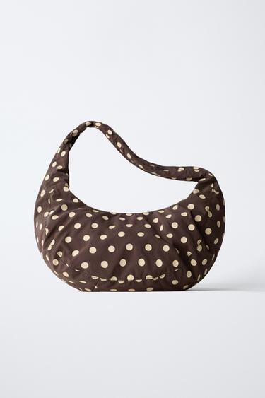SAC À BANDOULIÈRE TAUPE - Marron de Zara - Image 4