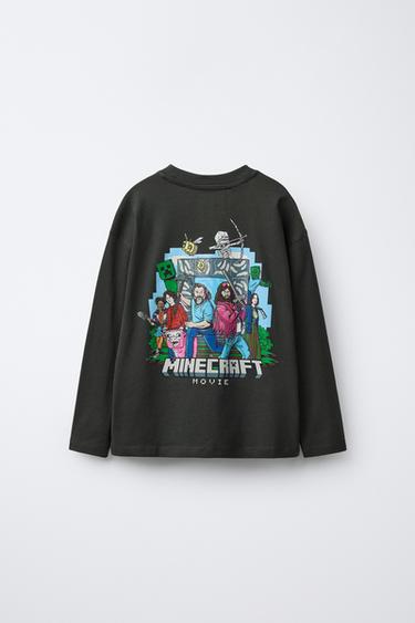 MINECRAFT © MOJANG AB. ™ PRINT T-SHIRT - Dark anthracite by Zara