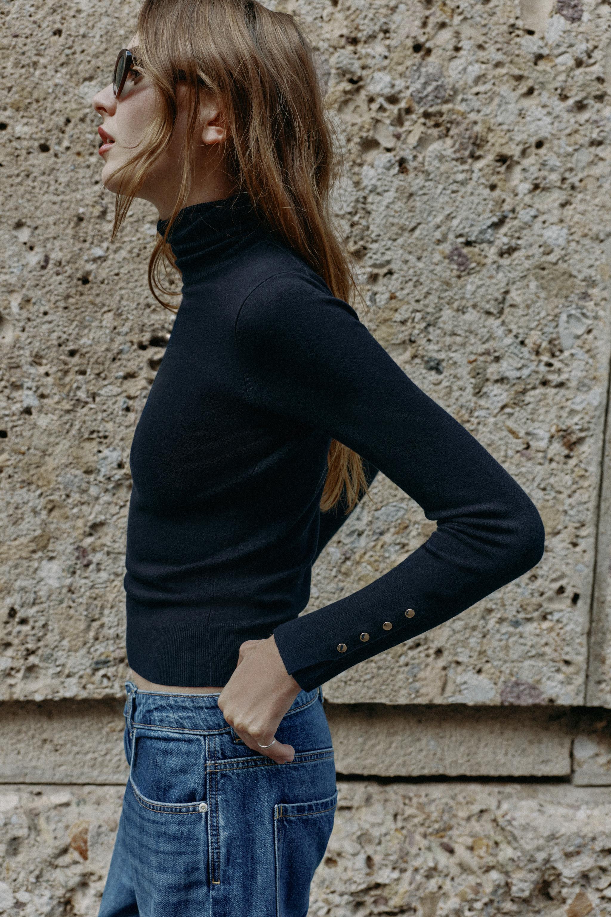 PULL BASIQUE MAILLE COL MONTANT