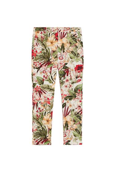 FLORAL PRINTED PANTS