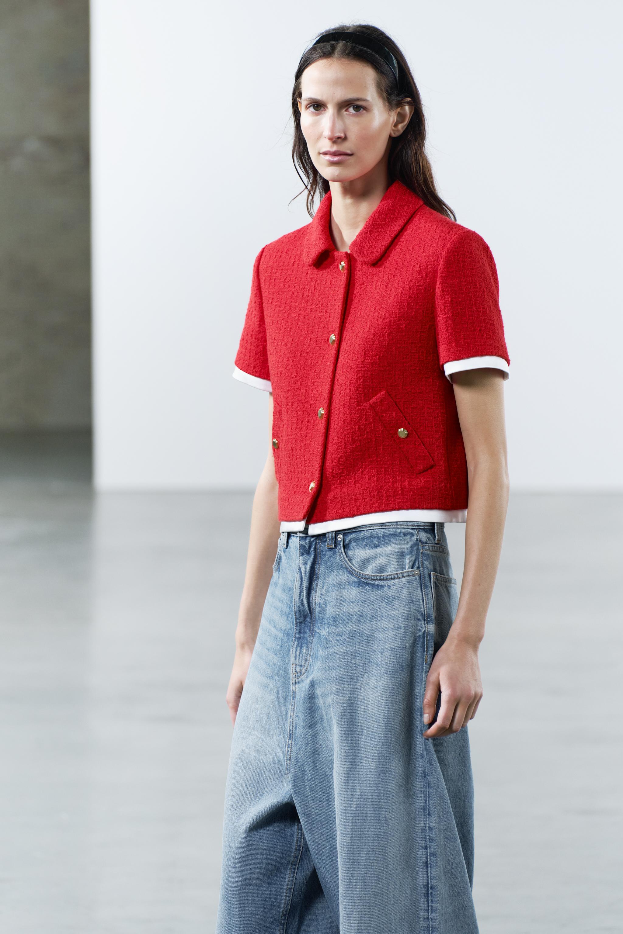 Women's Red Coats | Explore our New Arrivals | ZARA Canada