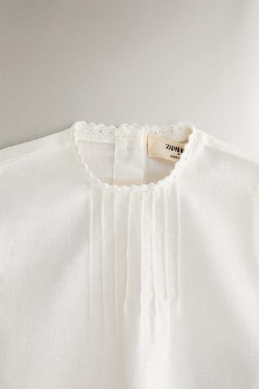 ENSEMBLE ENFANT LIN - Blanc cassé de Zara - Image 2
