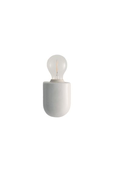 LAMP | CERAMIC WALL LIGHT - Light beige by Zara
