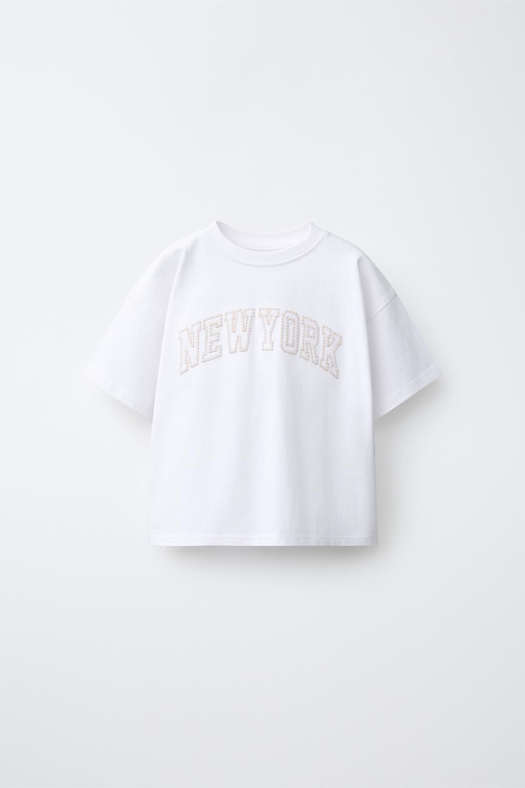 CITY EMBROIDERY T-SHIRT