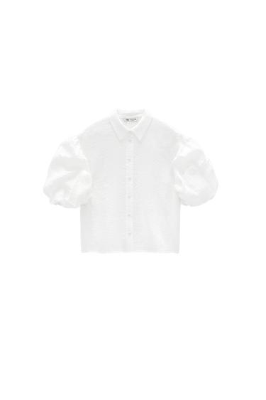 TEXTURED BLOUSE