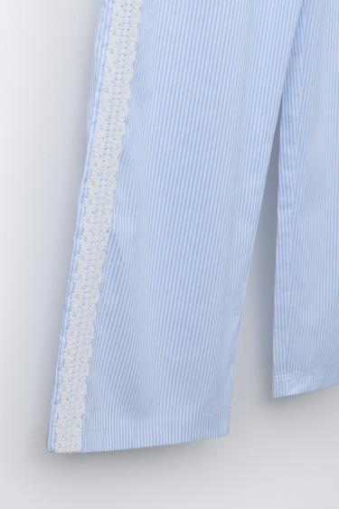6-14 YEARS/ STRIPED BEAR PYJAMAS - Blue by Zara - Image 6