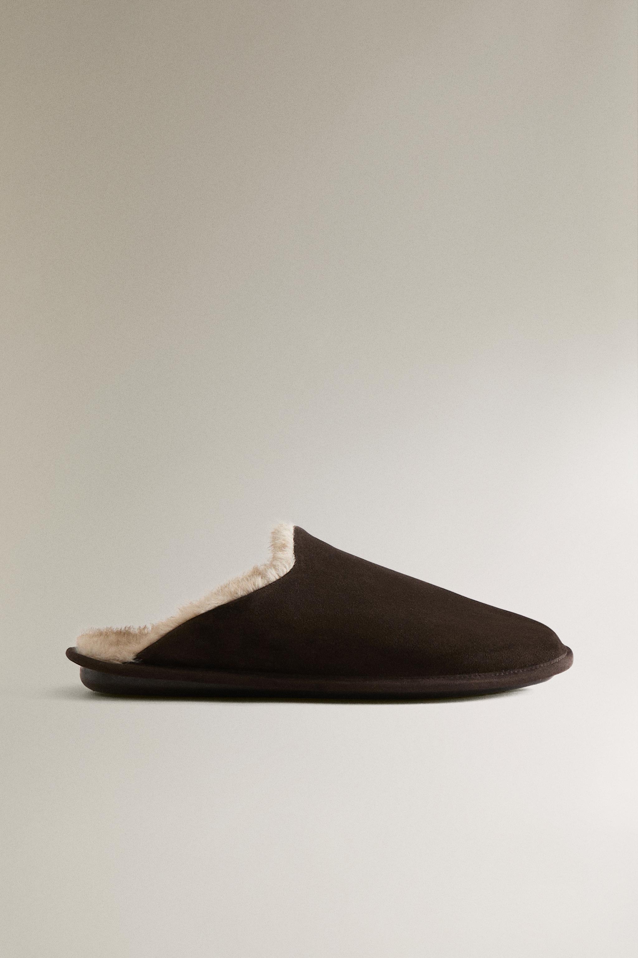 MULE EN CUIR CHAUDE