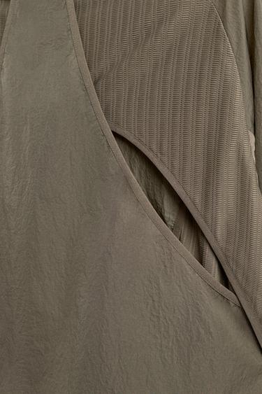 RUNNING WINDBREAKER WITH VENTS - Mid-green by Zara - Image 13