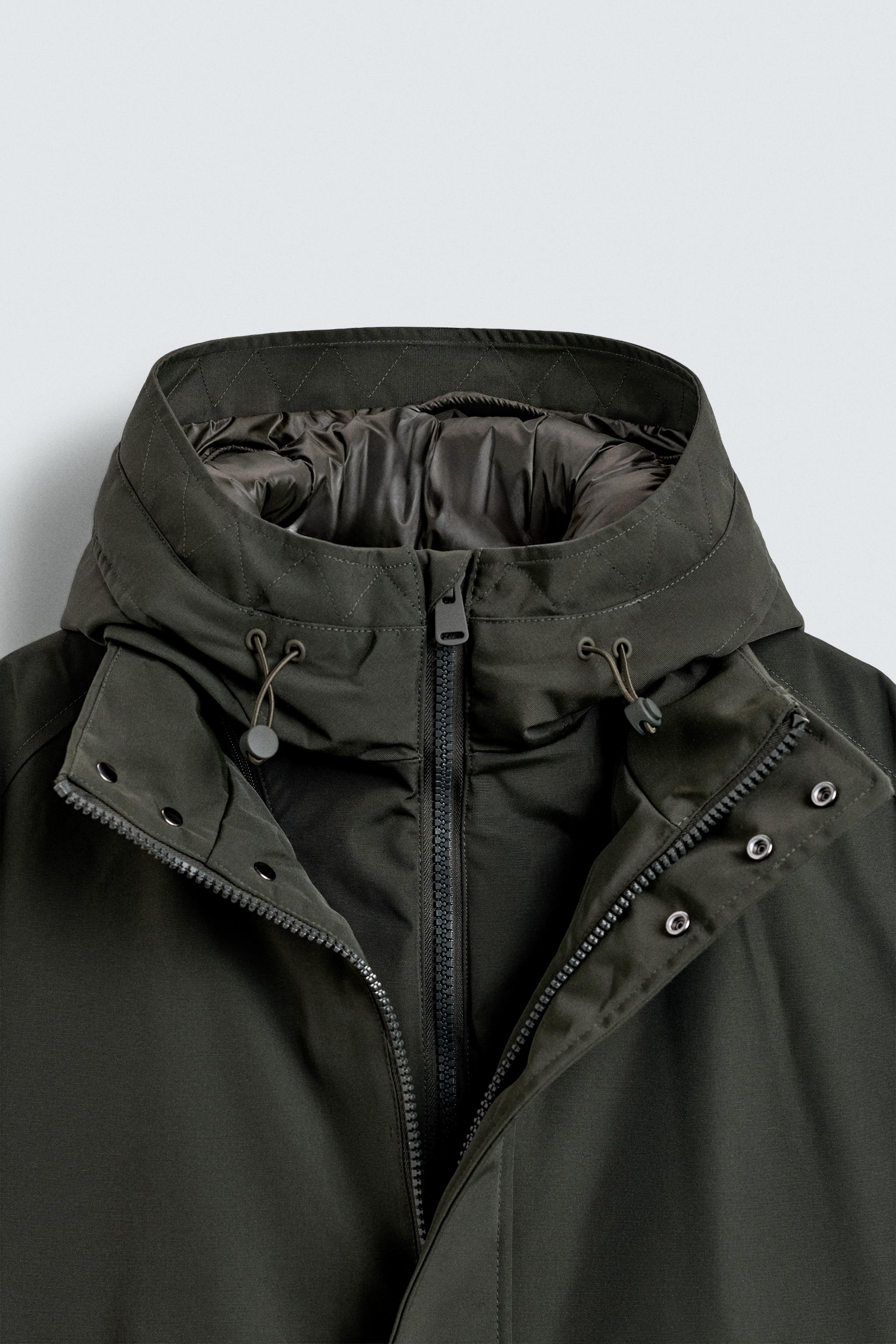 DETACHABLE WATER REPELLENT TECHNICAL PARKA