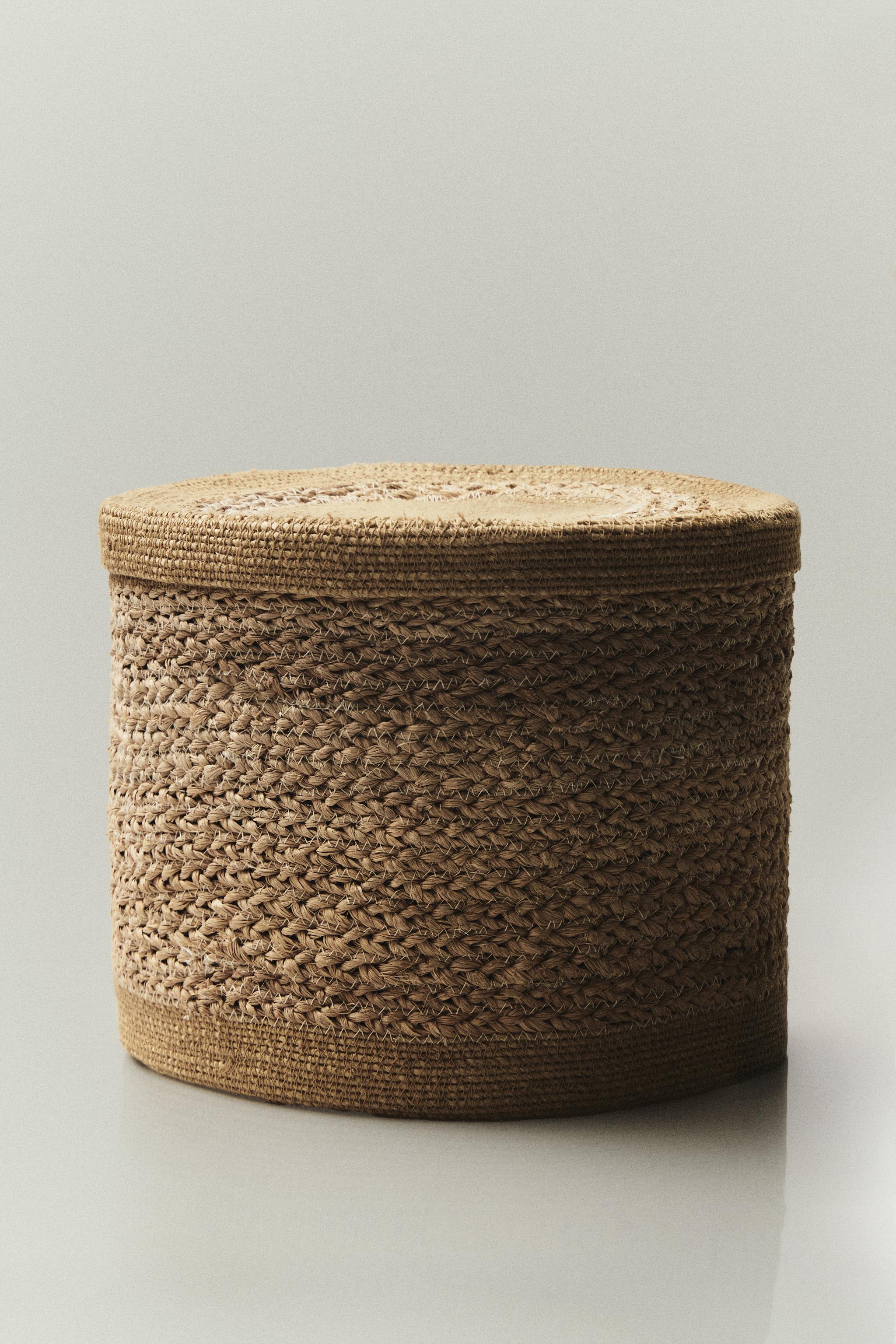ザラホーム　カゴ　バスケット　インテリア　ZARA HOME バスケット 編み込み | Zara Home 日本/Japan