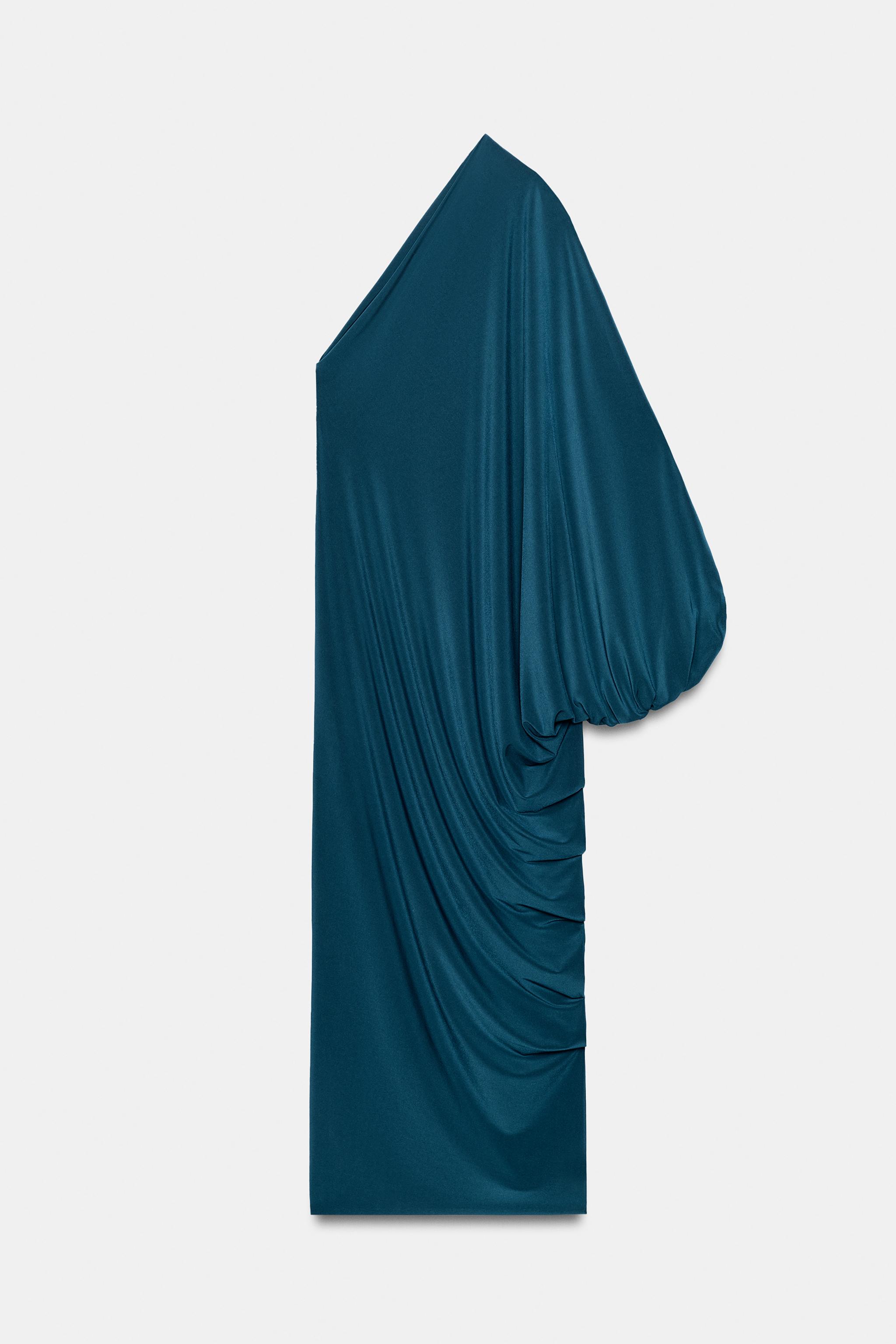 ASYMMETRICAL FLOWY DRESS