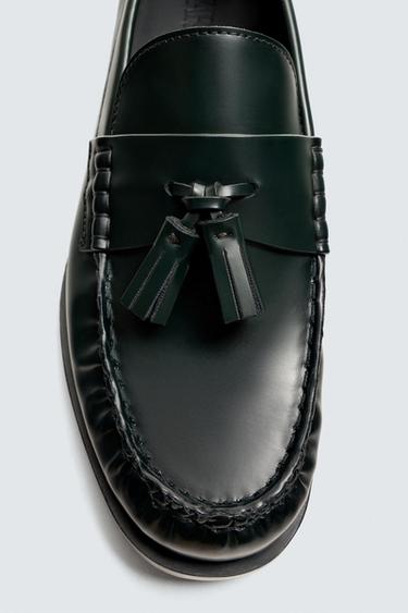 TASSEL DRESS LOAFERS - Green by Zara - Image 2