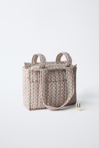 SAC DE MATERNITÉ À FLEURS - Rose de Zara - Image 6