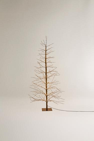 SAPIN DE NOËL LUMIÈRES LED (180 CM) - Marron de Zara - Image 1