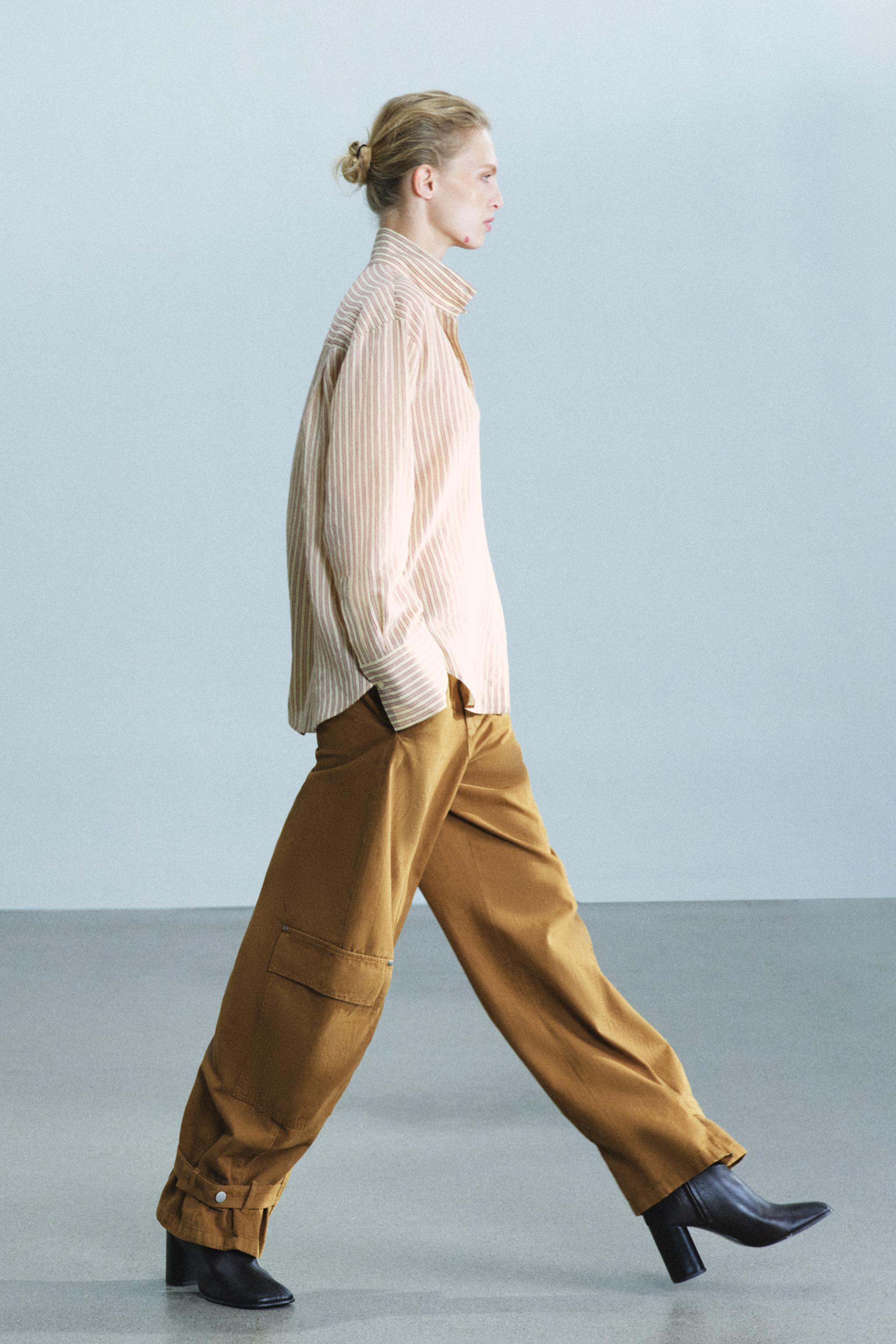 ZW COLLECTION BARREL CARGO PANTS