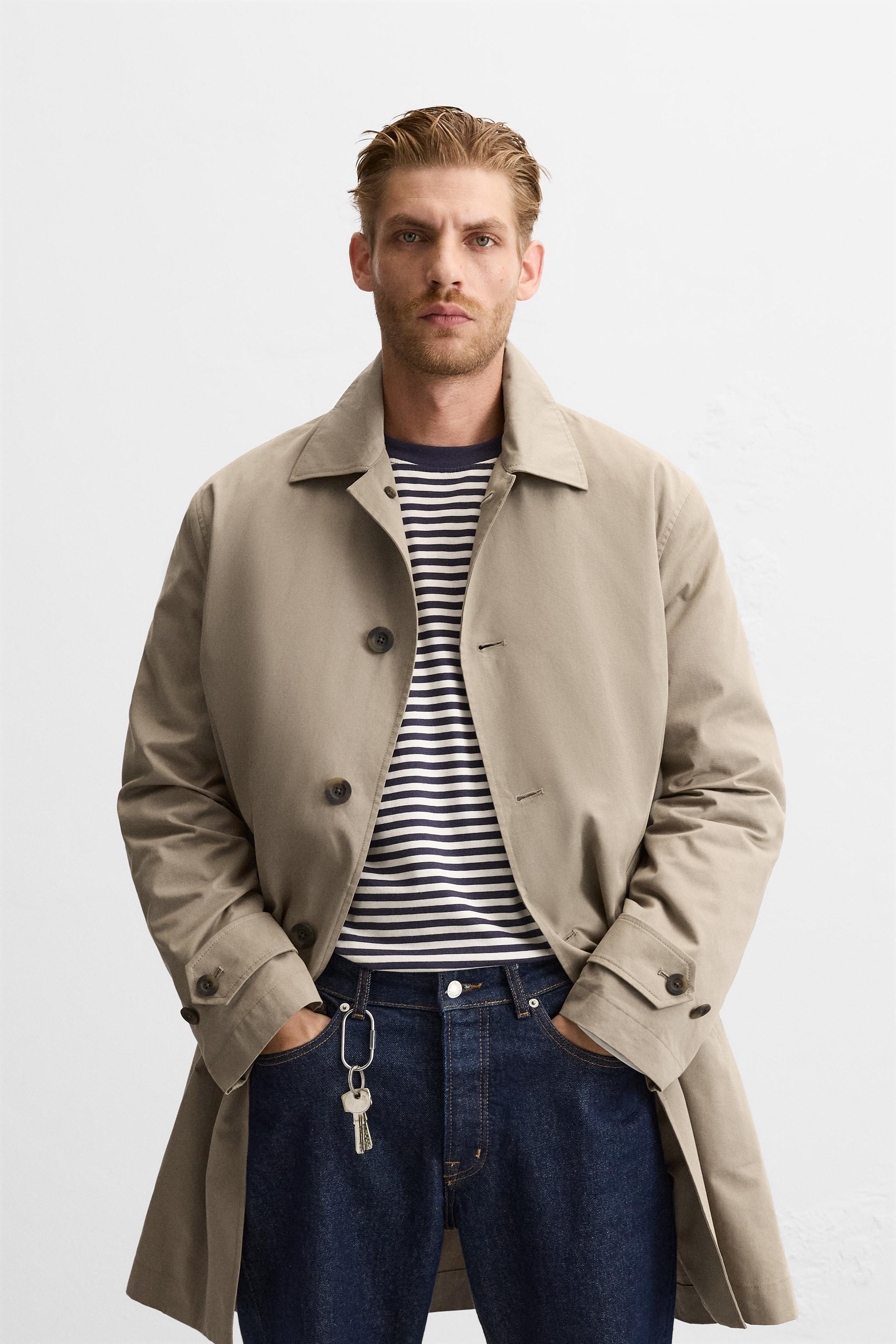 ZARAメンズ トレンチコート