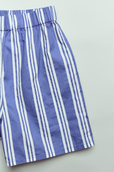 2-6 URTE/ PIJAMA ALKANDORA ETA BERMUDA MARRADUNAK - Urdina, Zara-rena