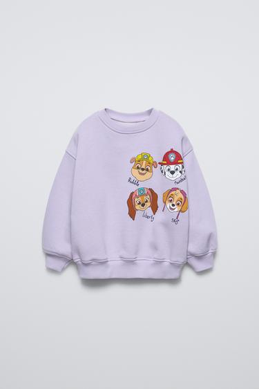 SUDADERA PAW PATROL ™ - Malva empolvado de Zara