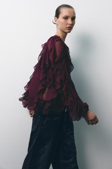 Zara Product image - Burgundy