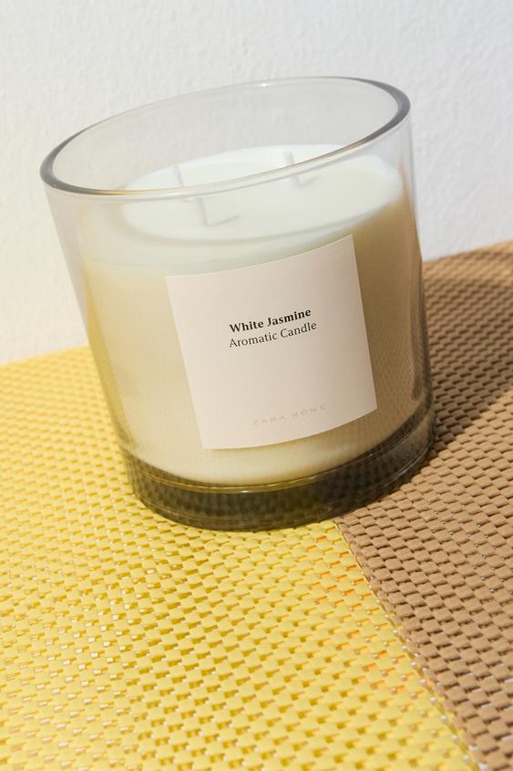 WHITE JASMINE SCENTED CANDLE ZARA Ireland