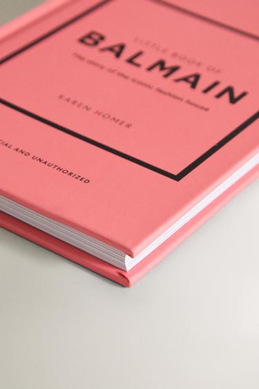 LIVRE THE LITTLE BOOK OF BALMAIN - Rose de Zara - Image 2