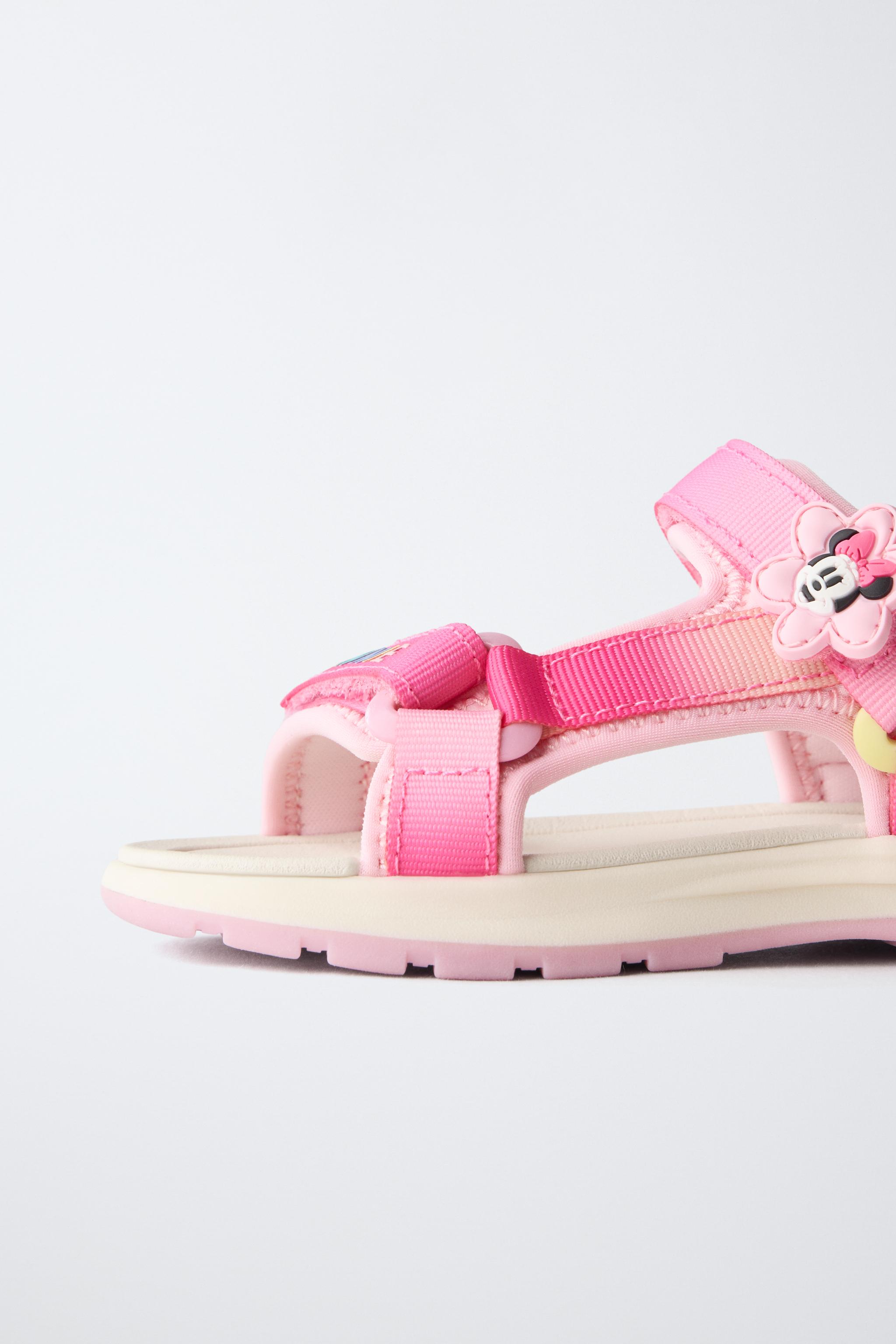 Детские сандалии Zara MINNIE MOUSE © DISNEY TECHNICAL SANDALS — фото 7
