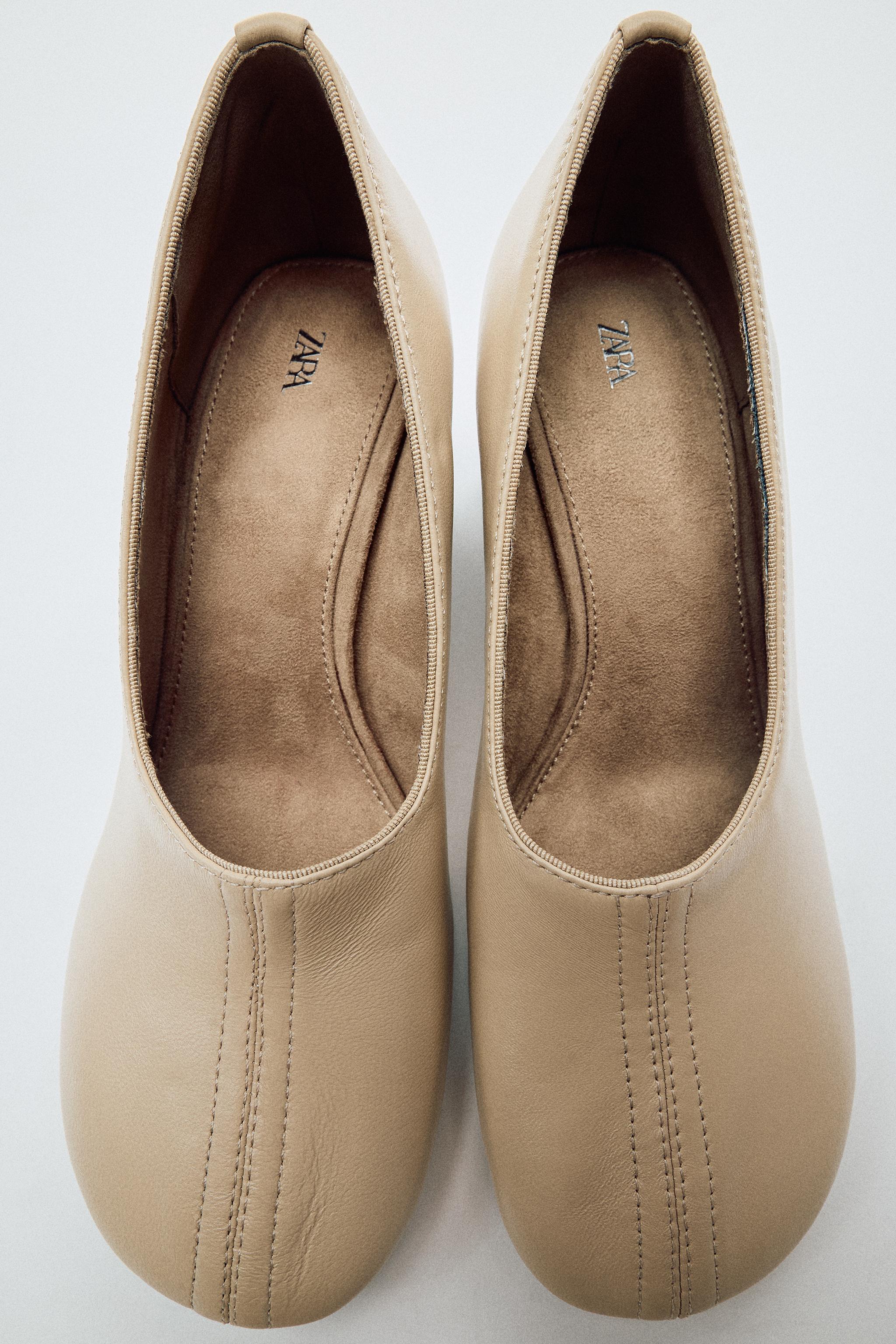 LEATHER HEELED SHOES