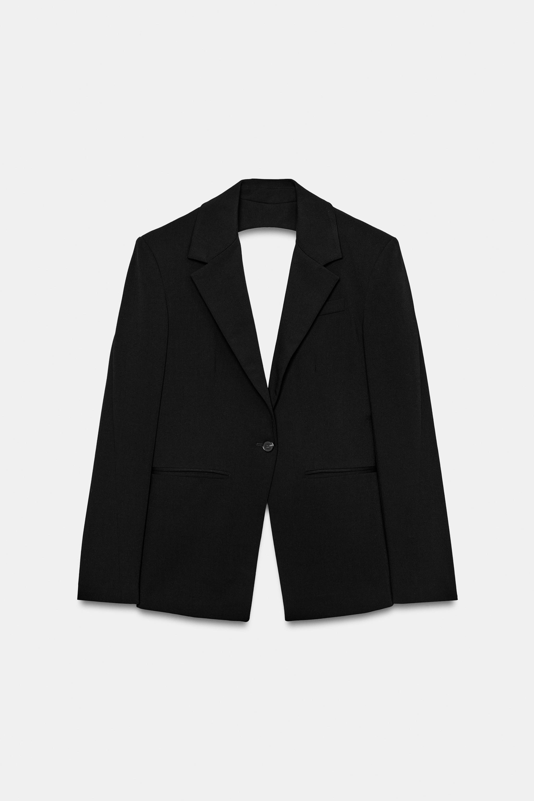 OVERSIZED BLAZER WITH BACK VENT