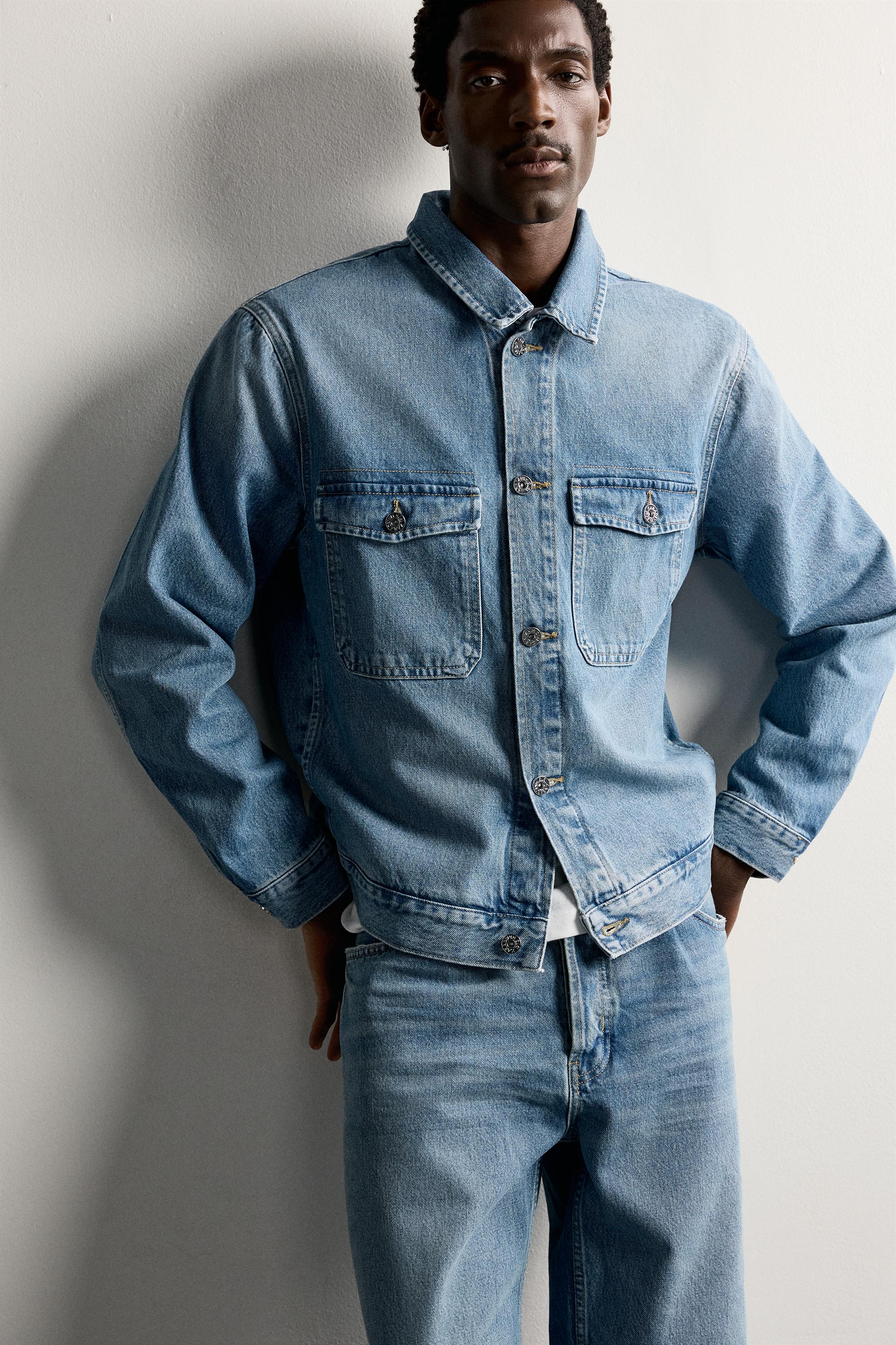 CROPPED FIT DENIM JACKET