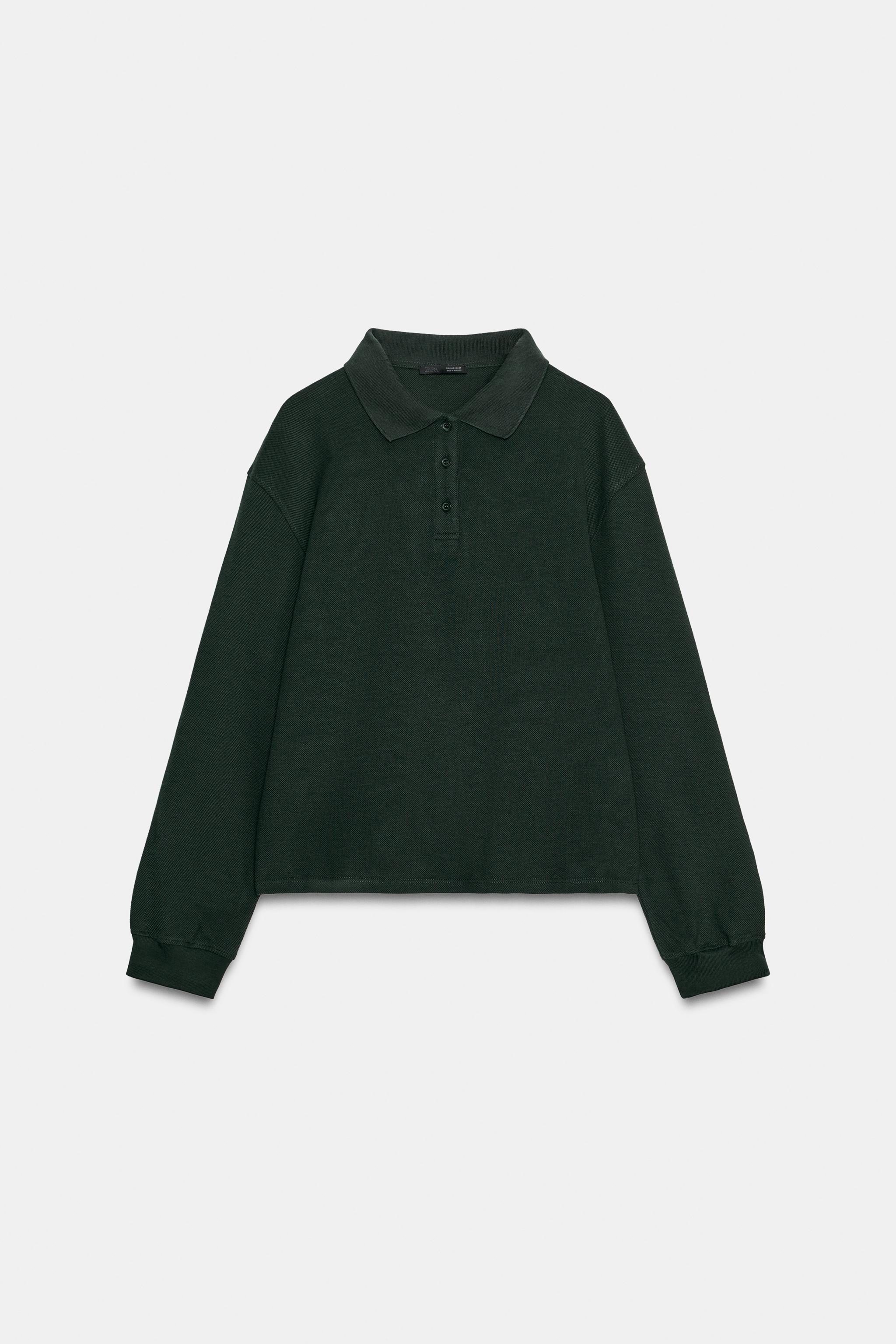 LONG-SLEEVE POLO SHIRT