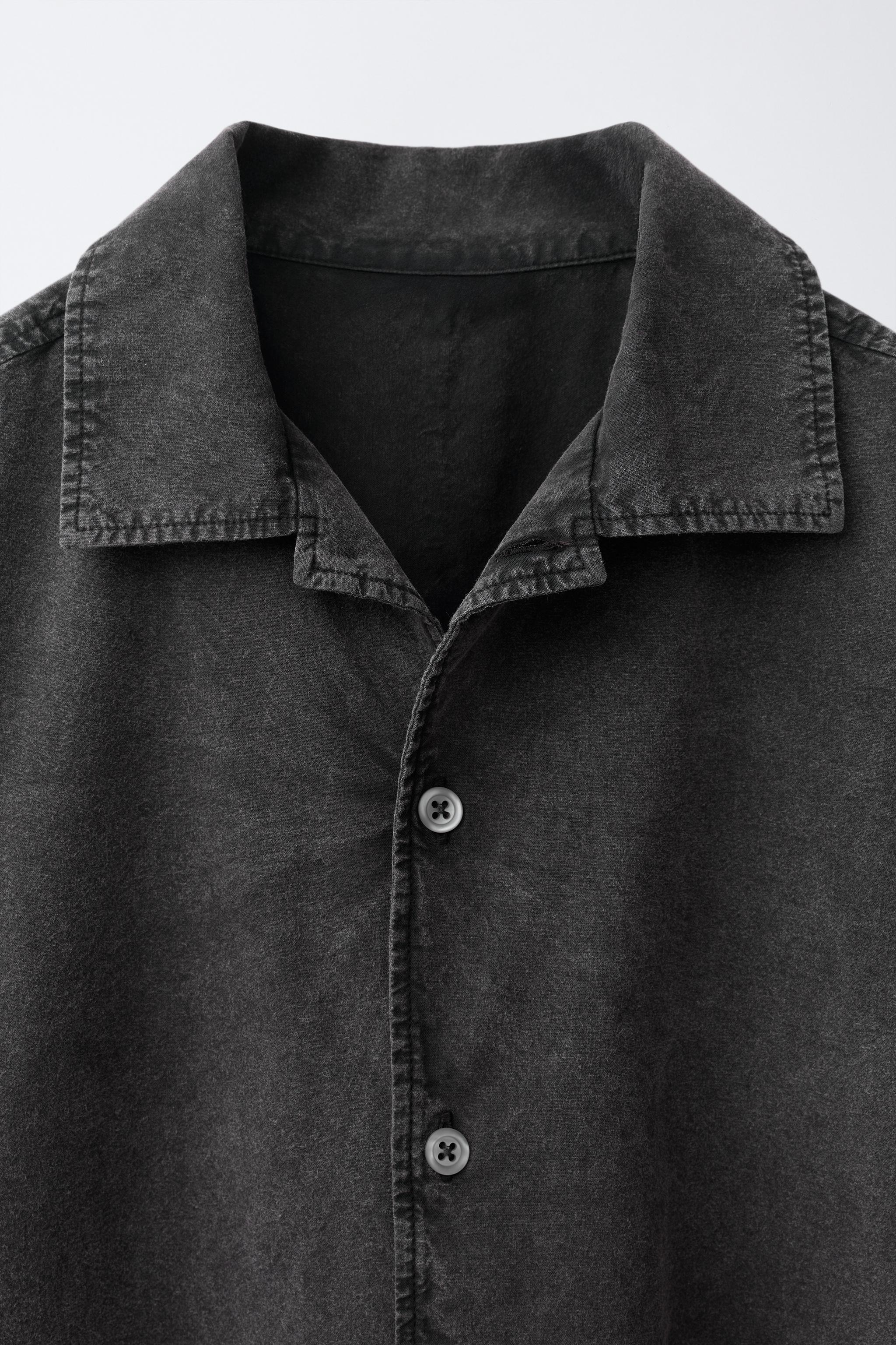 WASHED EFFECT SHIRT