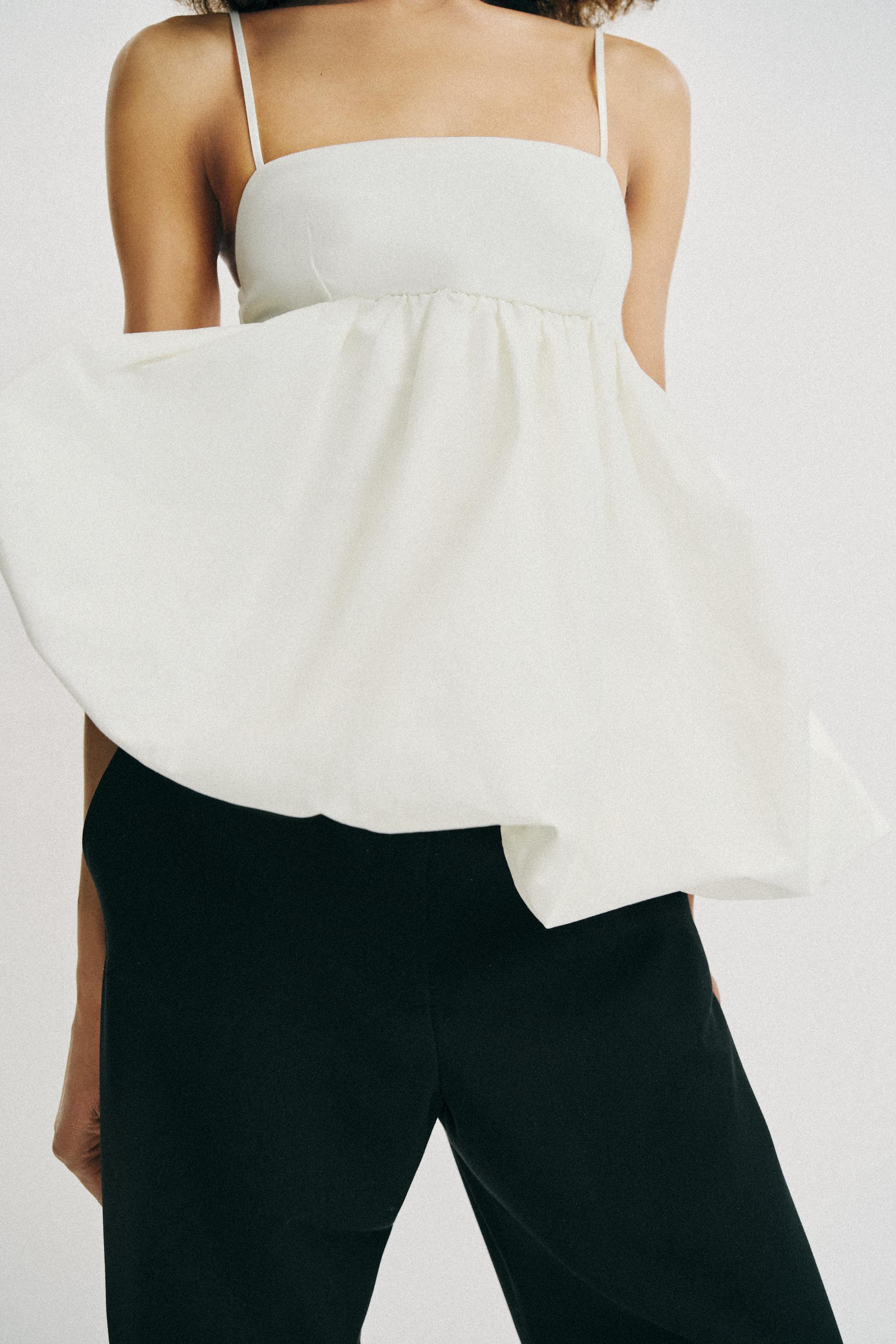 BALLOON STRAP TOP